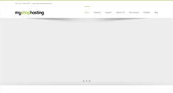 Desktop Screenshot of myshophosting.com